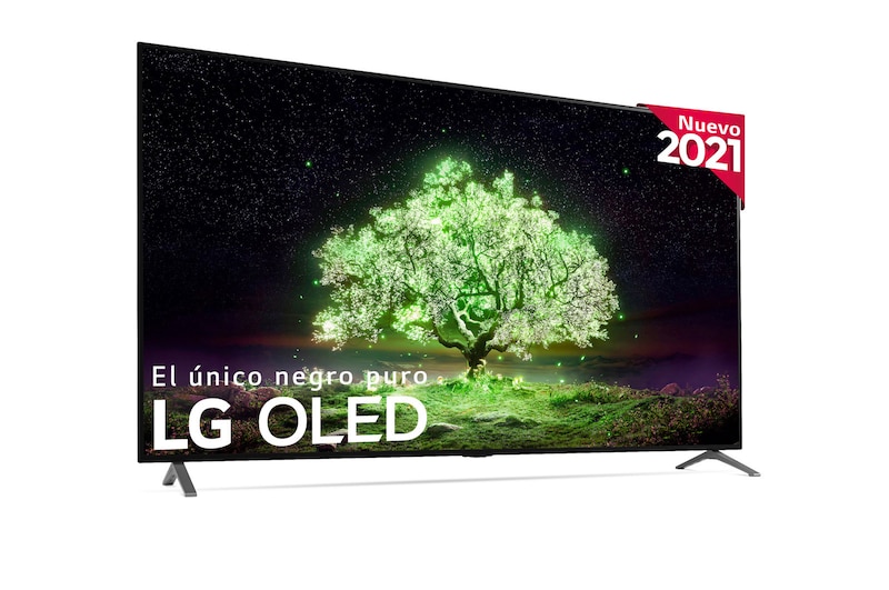 LG 4K OLED, SmartTV webOS 6.0, Procesador Inteligente 4K α7 Gen4 con AI, HDR Dolby Vision, DOLBY ATMOS [Clase de eficiencia energética G], OLED77A16LA