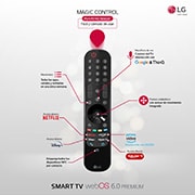 LG 4K OLED, SmartTV webOS 6.0, Procesador Inteligente 4K α7 Gen4 con AI, El Mejor TV Para gaming, Compatible con el 100% de formatos HDR, HDR Dolby Vision, DOLBY ATMOS [Clase de eficiencia energética G], OLED77B16LA