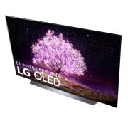 LG 4K OLED, SmartTV webOS 6.0, Procesador Inteligente 4K α9 Gen4 con AI, HDR Dolby Vision, DOLBY ATMOS [Clase de eficiencia energética G], OLED77C17LB