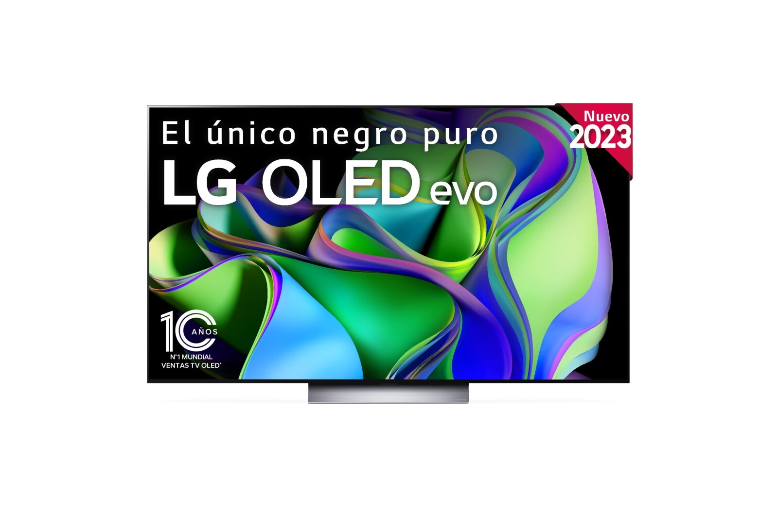 LG TV LG  OLED evo 4K de 77'' C3, Procesador Máxima Potencia, Dolby Vision / Dolby ATMOS, Smart TV webOS23, el mejor TV para Gaming., OLED77C34LA