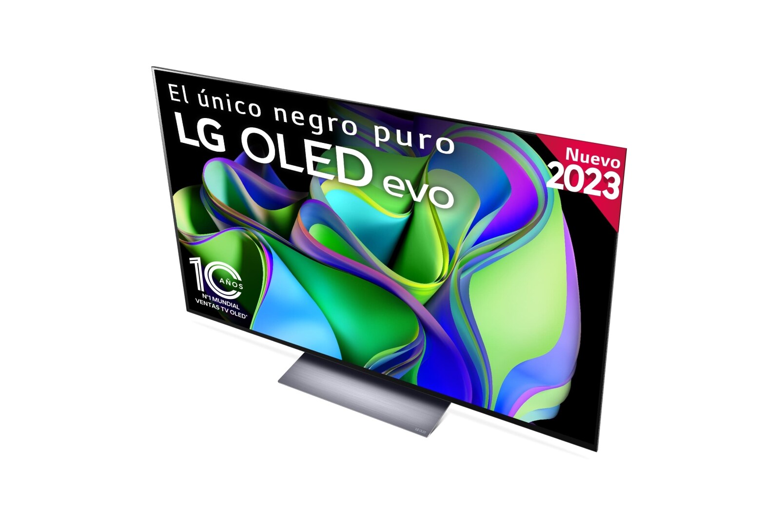 LG TV LG  OLED evo 4K de 77'' C3, Procesador Máxima Potencia, Dolby Vision / Dolby ATMOS, Smart TV webOS23, el mejor TV para Gaming., OLED77C34LA