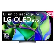 LG TV LG  OLED evo 4K de 77'' C3, Procesador Máxima Potencia, Dolby Vision / Dolby ATMOS, Smart TV webOS23, el mejor TV para Gaming., OLED77C34LA
