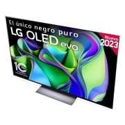 LG TV LG  OLED evo 4K de 77'' C3, Procesador Máxima Potencia, Dolby Vision / Dolby ATMOS, Smart TV webOS23, el mejor TV para Gaming., OLED77C35LA