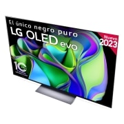 LG TV LG  OLED evo 4K de 77'' C3, Procesador Máxima Potencia, Dolby Vision / Dolby ATMOS, Smart TV webOS23, el mejor TV para Gaming., OLED77C36LC