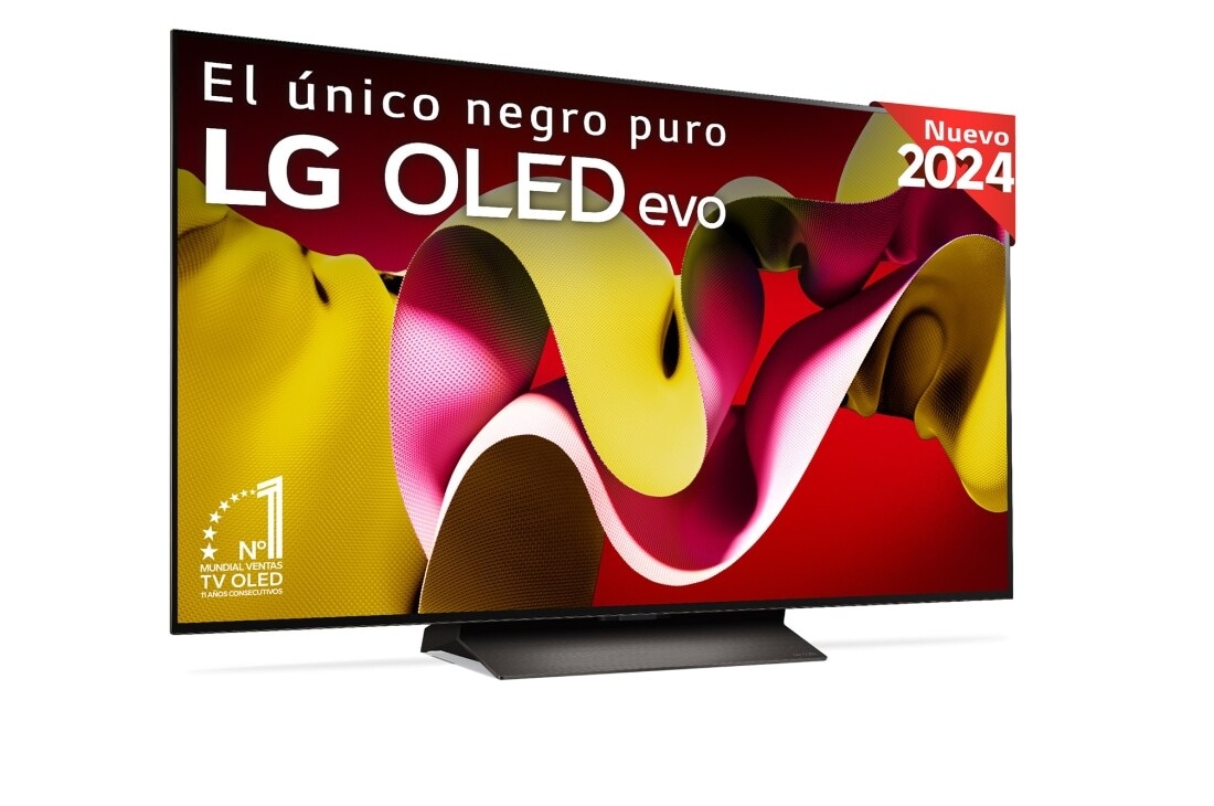 LG 77 pulgadas Smart TV LG OLED evo AI C4 4K 2024 + Barra de sonido inteligente LG SC9S, OLED77C4LA.ESB