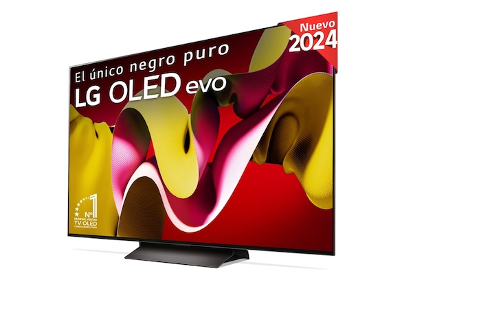 LG 77 pulgadas Smart TV LG OLED evo AI C4 4K 2024 + Barra de sonido inteligente LG SC9S, OLED77C4LA.ESB