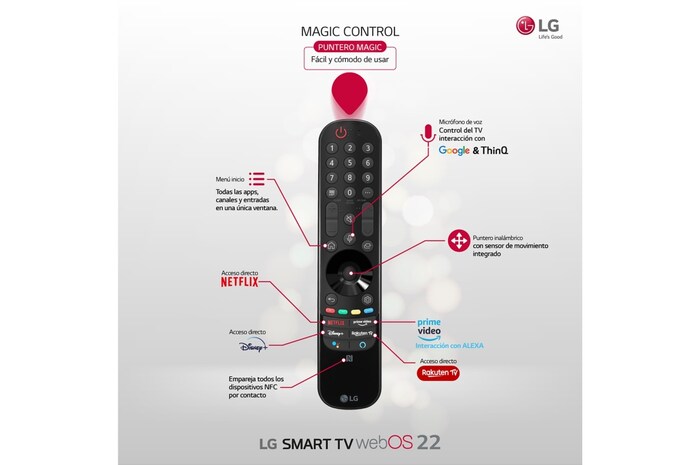 LG Televisor LG  4K OLED evo Gallery Edition, Procesador Inteligente de Máxima Potencia 4K a9 Gen 5 con IA, compatible con el 100% de formatos HDR, HDR Dolby Vision, Dolby Atmos, Smart TV webOS22, el mejor TV para Gaming.<br>Ideal para colgar en la pared., OLED77G26LA