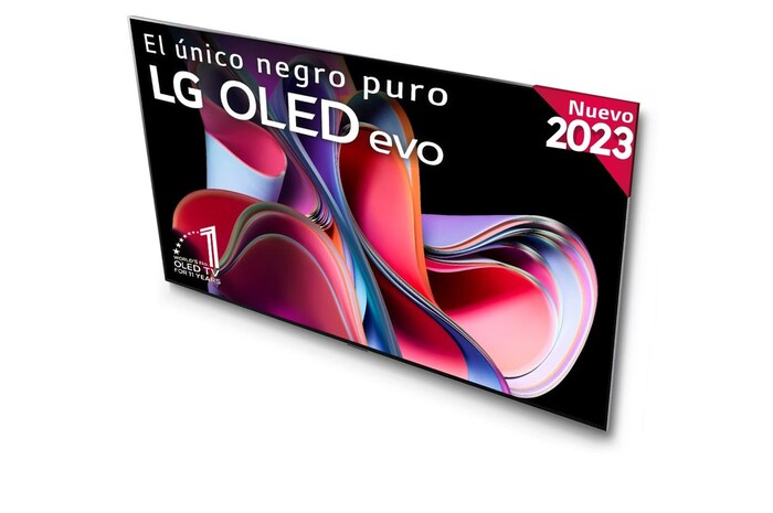 LG TV LG OLED evo 4K de 77'' G3, Procesador Máxima Potencia, Dolby Vision / Dolby ATMOS, Smart TV webOS23, el mejor TV para Gaming. Perfecta Integración en Pared., OLED77G36LA