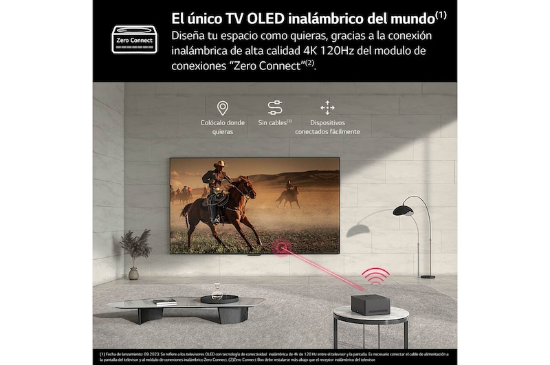 LG TV LG OLED evo 4K de 77 pulgadas M3 Inalámbrico con Smart TV webOS23 actualizable, OLED77M39LA