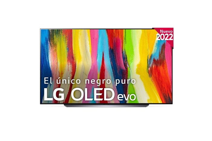 LG Televisor LG 4K OLED evo, Procesador Inteligente de Máxima Potencia 4K a9 Gen 5 con IA, compatible con el 100% de formatos HDR, HDR Dolby Vision y Dolby Atmos, Smart TV webOS22, el mejor TV para Gaming. , OLED83C24LA