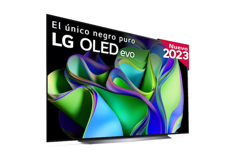 LG TV LG  OLED evo 4K de 83'' C3, Procesador Máxima Potencia, Dolby Vision / Dolby ATMOS, Smart TV webOS23, el mejor TV para Gaming., OLED83C36LA