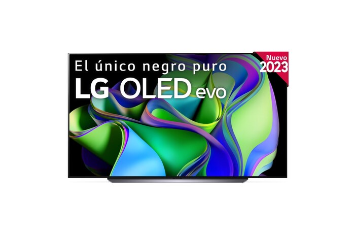 LG TV LG  OLED evo 4K de 83'' C3, Procesador Máxima Potencia, Dolby Vision / Dolby ATMOS, Smart TV webOS23, el mejor TV para Gaming., OLED83C36LA
