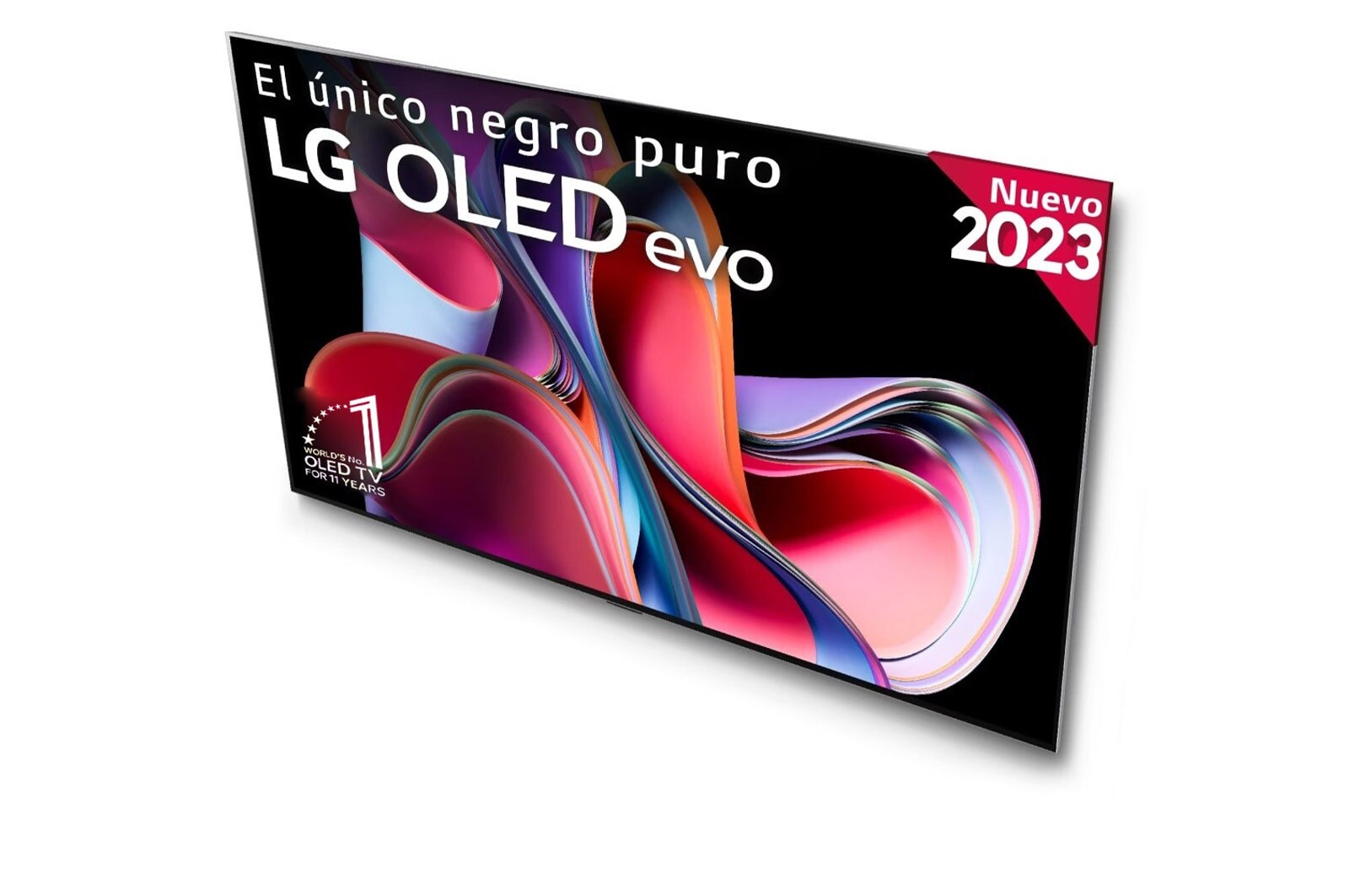 LG TV LG  OLED evo 4K de 83'' G3, Procesador Máxima Potencia, Dolby Vision / Dolby ATMOS, Smart TV webOS23, el mejor TV para Gaming. Perfecta Integración en Pared., OLED83G36LA