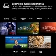 LG 83 pulgadas TV LG OLED evo 4K M3 Inalámbrico con Smart TV webOS23 actualizable, OLED83M39LA