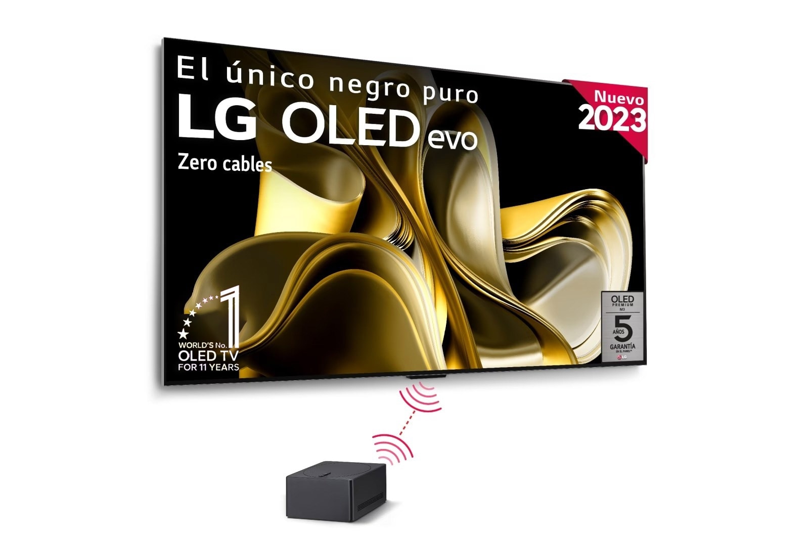 OLED83M39LA vista frontal