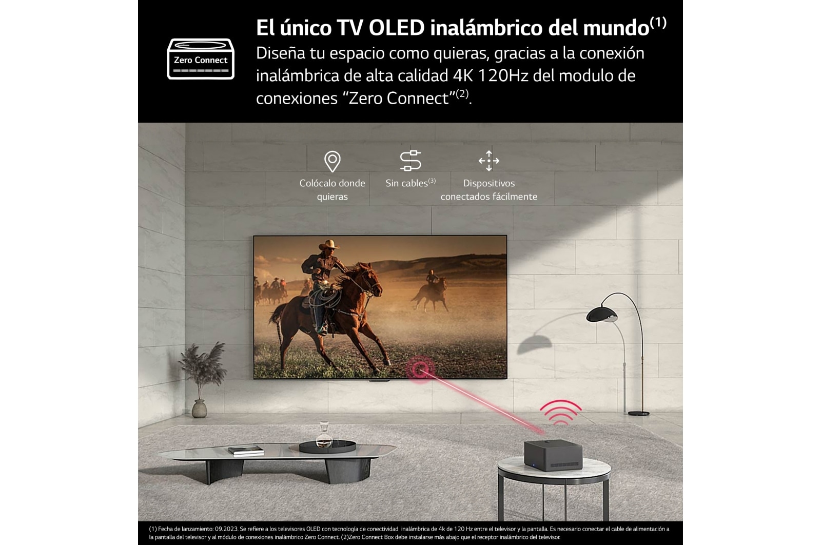 LG 83 pulgadas TV LG OLED evo 4K M3 Inalámbrico con Smart TV webOS23 actualizable, OLED83M39LA