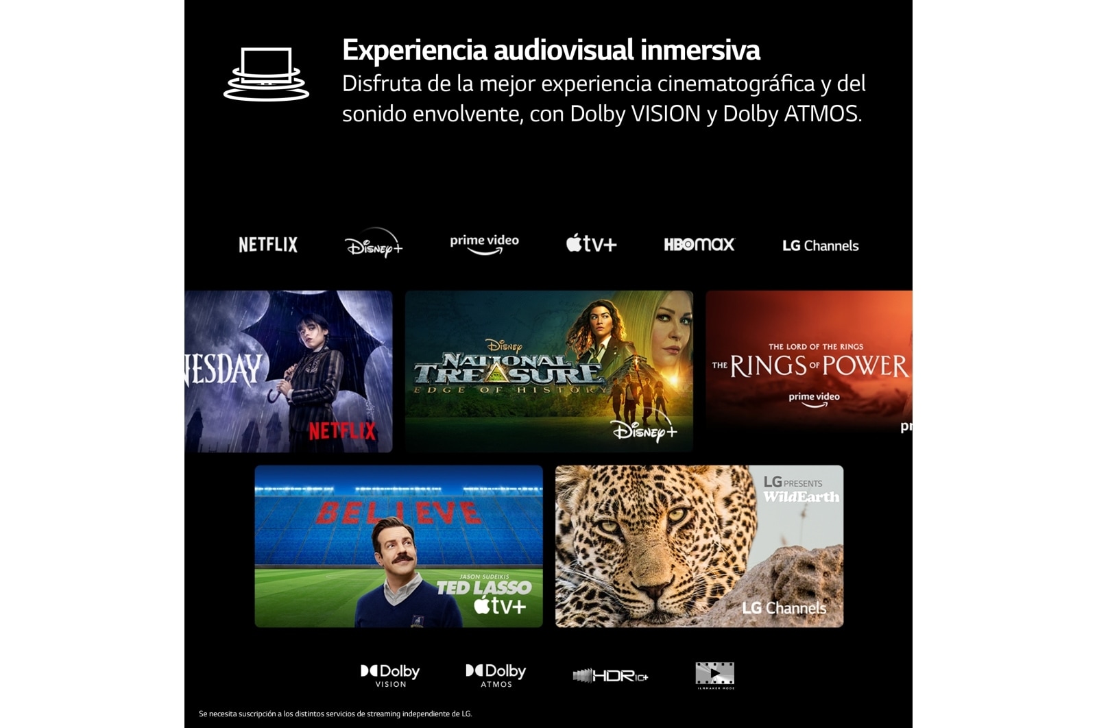 LG 83 pulgadas TV LG OLED evo 4K M3 Inalámbrico con Smart TV webOS23 actualizable, OLED83M39LA