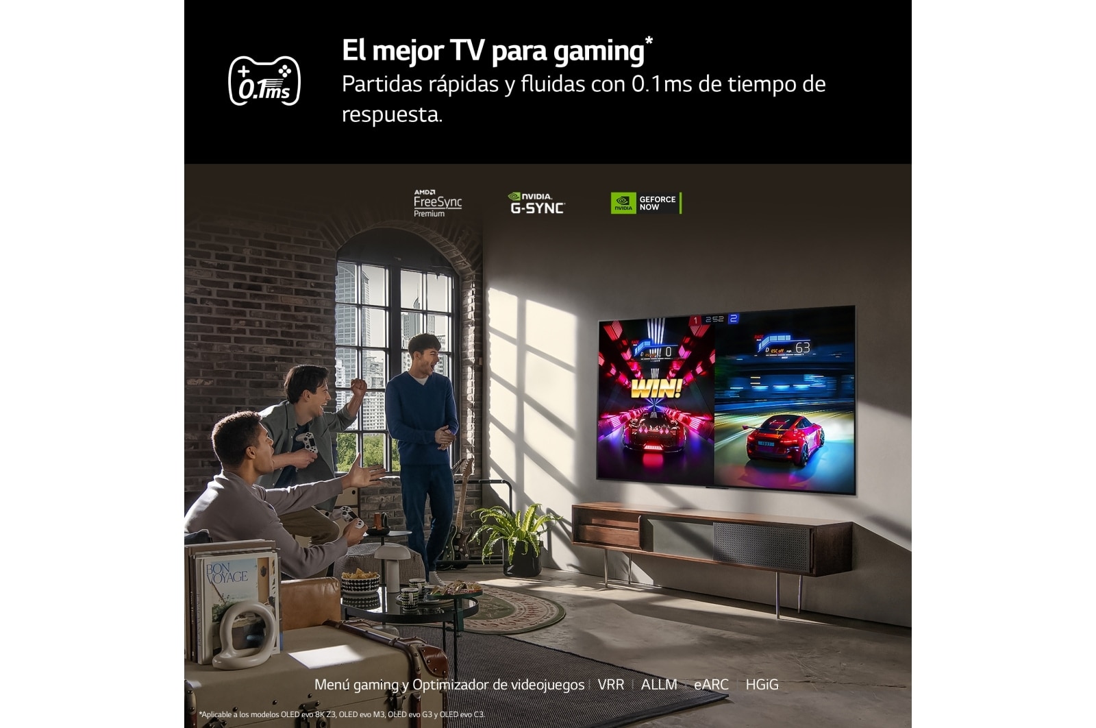 LG 83 pulgadas TV LG OLED evo 4K M3 Inalámbrico con Smart TV webOS23 actualizable, OLED83M39LA
