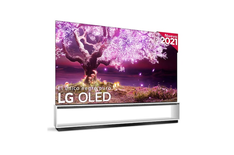 LG SIGNATURE 8K OLED, SmartTV webOS 6.0, Procesador Inteligente 8K α9 Gen4 con AI, HDR Dolby Vision, DOLBY ATMOS [Clase de eficiencia energética G], OLED88Z19LA