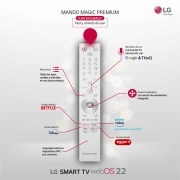 LG Televisor LG SIGNATURE 8K OLED, Procesador Inteligente de Máxima Potencia 8K a9 Gen 5 con IA, compatible con el 100% de formatos HDR, HDR Dolby Vision, Dolby Atmos, Smart TV webOS22, el mejor TV para Gaming., OLED88Z29LA