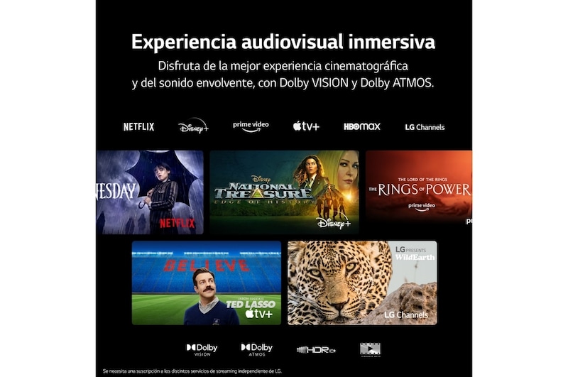 LG  TV LG SIGNATURE OLED evo 8K de 88'' Z3, Procesador Máxima Potencia, Dolby Vision / Dolby ATMOS, Smart TV webOS23, el mejor TV para Gaming., OLED88Z39LA