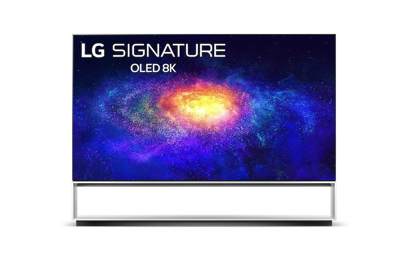 LG SIGNATURE OLED88ZX9LA - Smart TV 8K UHD OLED 222 cm (88") con Inteligencia Artificial, Procesador Inteligente α9 Gen3, Deep Learning, 100% HDR, Dolby Vision/ATMOS, 4xHDMI 2.1, 3xUSB 2.0, Bluetooth 5.0, WiFi [Clase de eficiencia energética G], OLED88ZX9LA