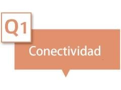 Dice &quot;Conectividad&quot; en cuadro de texto.