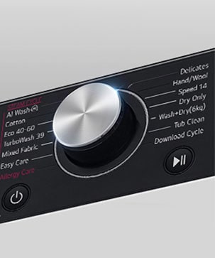 Imagen display lavadora