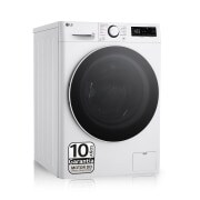 LG Lavadora inteligente AI Direct Drive. TurboWash 360º, Vapor,  10kg ,  1400rpm Un 10% más eficiente que A, Serie 600, F4WR6010A0W, F4WR6010A0W, thumbnail 1
