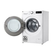 LG Lavadora inteligente AI Direct Drive. TurboWash 360º, Vapor,  10kg ,  1400rpm Un 10% más eficiente que A, Serie 600, F4WR6010A0W, F4WR6010A0W, thumbnail 9