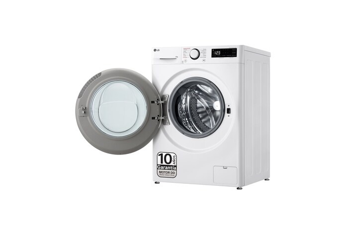 LG Lavadora inteligente AI Direct Drive. TurboWash 360º, Vapor, 13kg , 1400rpm Un 20% más eficiente que A, Serie 600, F4WR6013A0W, F4WR6013A0W, thumbnail 9