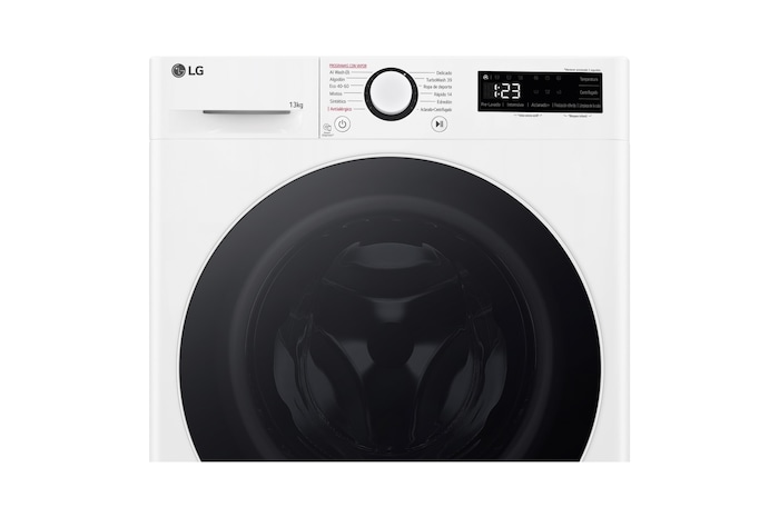LG Lavadora inteligente AI Direct Drive. TurboWash 360º, Vapor, 13kg , 1400rpm Un 20% más eficiente que A, Serie 600, F4WR6013A0W, F4WR6013A0W, thumbnail 10