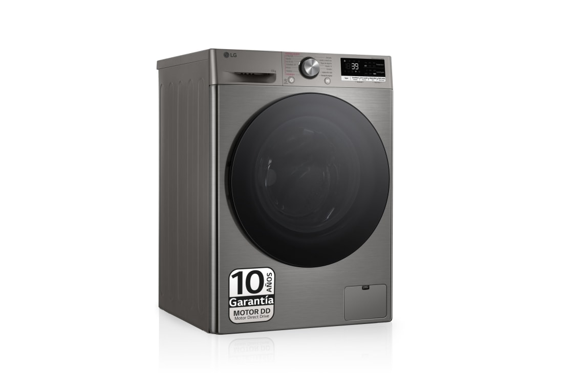 LG Lavadora inteligente AI Direct Drive. TurboWash 360º, Vapor+, 10kg , 1400rpm Un10% más eficiente que A, Serie 700, F4WR7010AGS, F4WR7010AGS, thumbnail 1