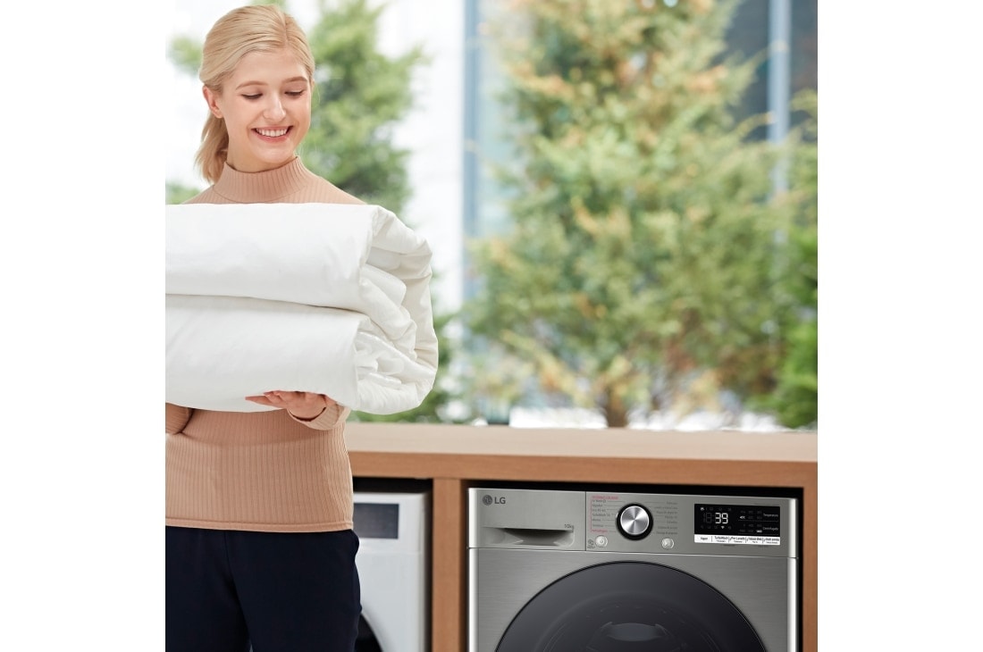 LG Lavadora inteligente AI Direct Drive. TurboWash 360º, Vapor+, 10kg , 1400rpm Un10% más eficiente que A, Serie 700, F4WR7010AGS, F4WR7010AGS, thumbnail 15