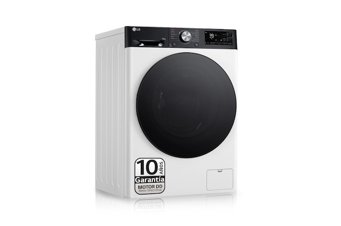 LG Lavadora inteligente AI Direct Drive. TurboWash 360º, Autodosificación,  10kg ,  1400rpm Un 10% más eficiente que A, Serie 750, F4WR7510AGH, F4WR7510AGH