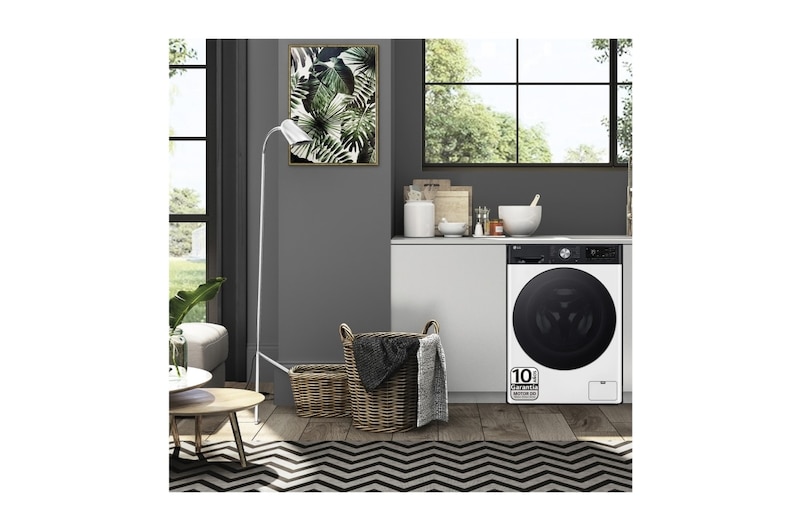 LG Lavadora 11kg ,  1400rpm  Un 10% más eficiente que A, TurboWash 360º-  Dosificador automático detergente, F4WR7511AGH, F4WR7511AGH