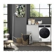 LG Lavadora 11kg ,  1400rpm  Un 10% más eficiente que A, TurboWash 360º-  Dosificador automático detergente, F4WR7511AGH, F4WR7511AGH