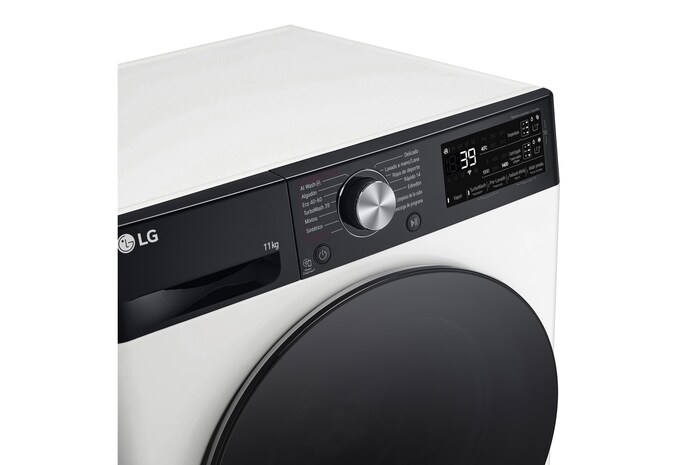 LG Lavadora 11kg ,  1400rpm  Un 10% más eficiente que A, TurboWash 360º-  Dosificador automático detergente, F4WR7511AGH, F4WR7511AGH