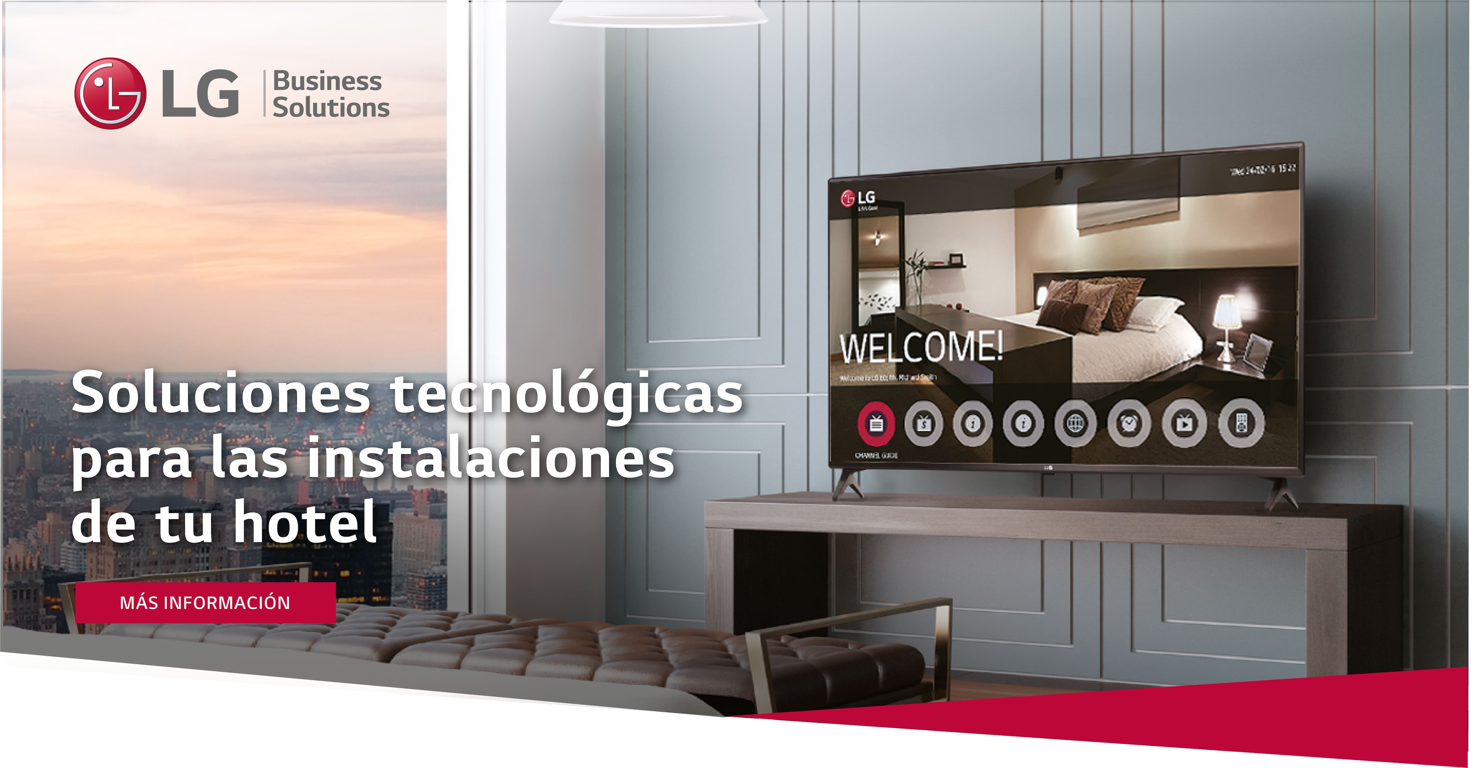 Soluciones para hoteles LG