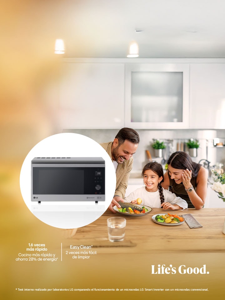 En la pantalla de un televisor LG OLED evo AI hay una imagen abstracta llena de detalles, colores y con un contraste impresionante. Detrás del televisor se puede ver una versión ampliada del procesador alpha 11 AI Gen2 Processor. Brilla una luz que ilumina los circuitos del microchip que lo rodea. El título dice: “LG OLED evo AI”. También se puede ver el texto “impulsado por el procesador LG alpha 11 AI processor Gen2”. En la esquina hay un logo dorado con estrellas que dice: "world's number one OLED TV for 12 years".