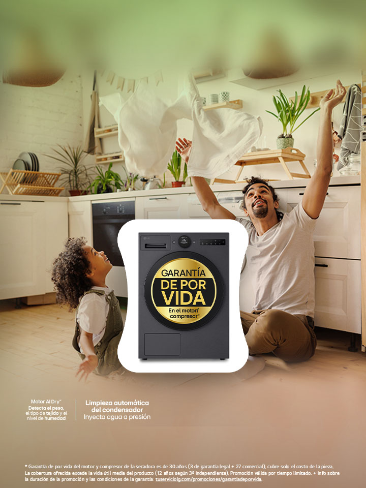 secadoras con garantía de por vida