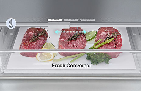 Imagen de carne en la nevera