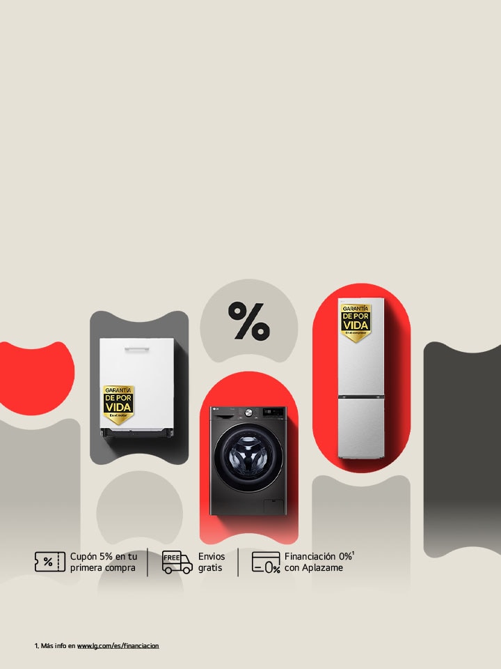 10% en lavadoras integrables
