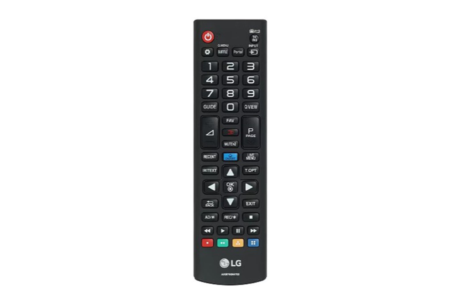 Mando a distancia estándar LG AKB75055702