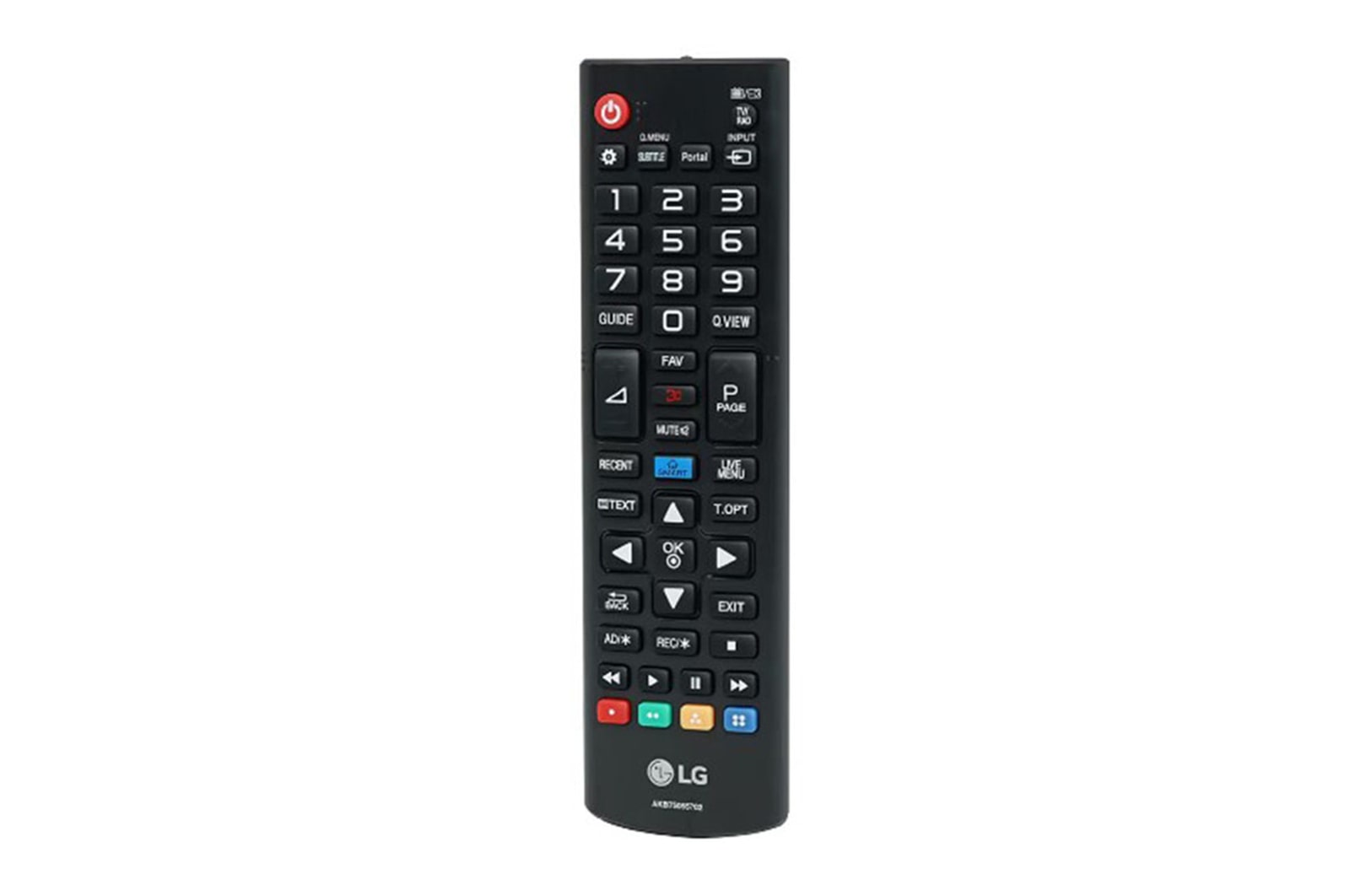 LG Mando a distancia original tradicional para televisor LG, AKB75055702