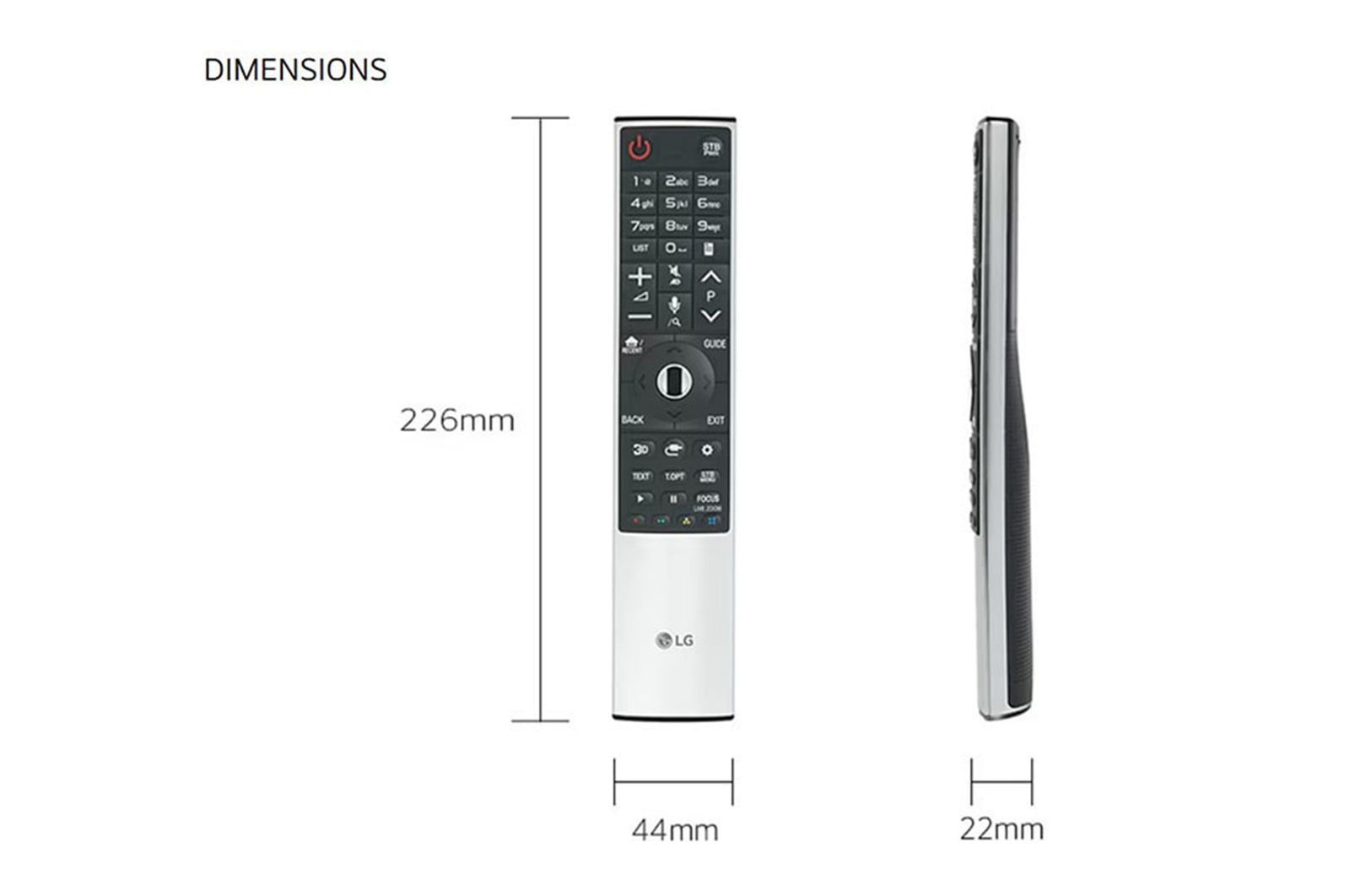LG Magic Remote AN-MR700, AKB75455601