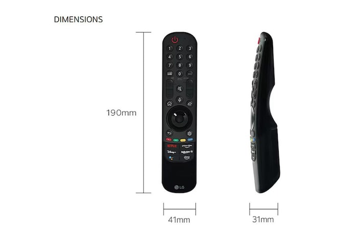 LG Mando a distancia Magic Remote para televisores de la serie 2022, AKB76039901