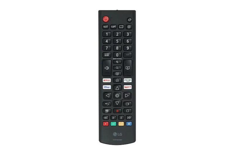 Mando a distancia estándar original 2022 para televisor LG.  AKB7604301