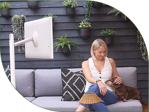 Crea tu propio espacio y relájate cómodamente con LG StanbyME.