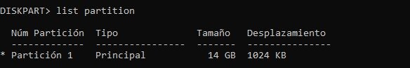 disk partition